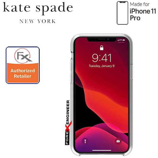 Kate Spade Protective Hardshell for iPhone 11 Pro ( Hollyhock ) ( Barcode : 191058100993 )