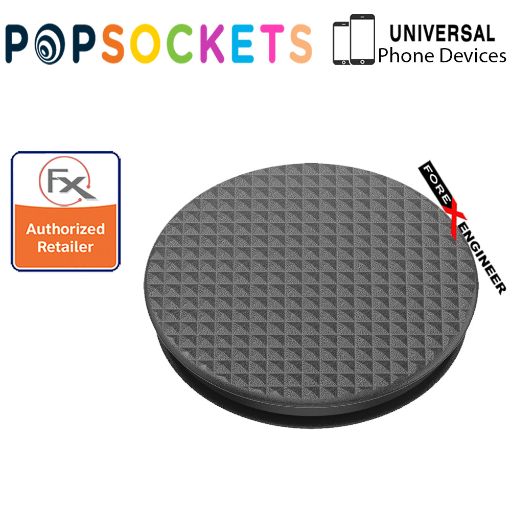 PopSockets PopGrip  Swappable - Knurled Testure Black Colour ( Barcode : 842978167183 )