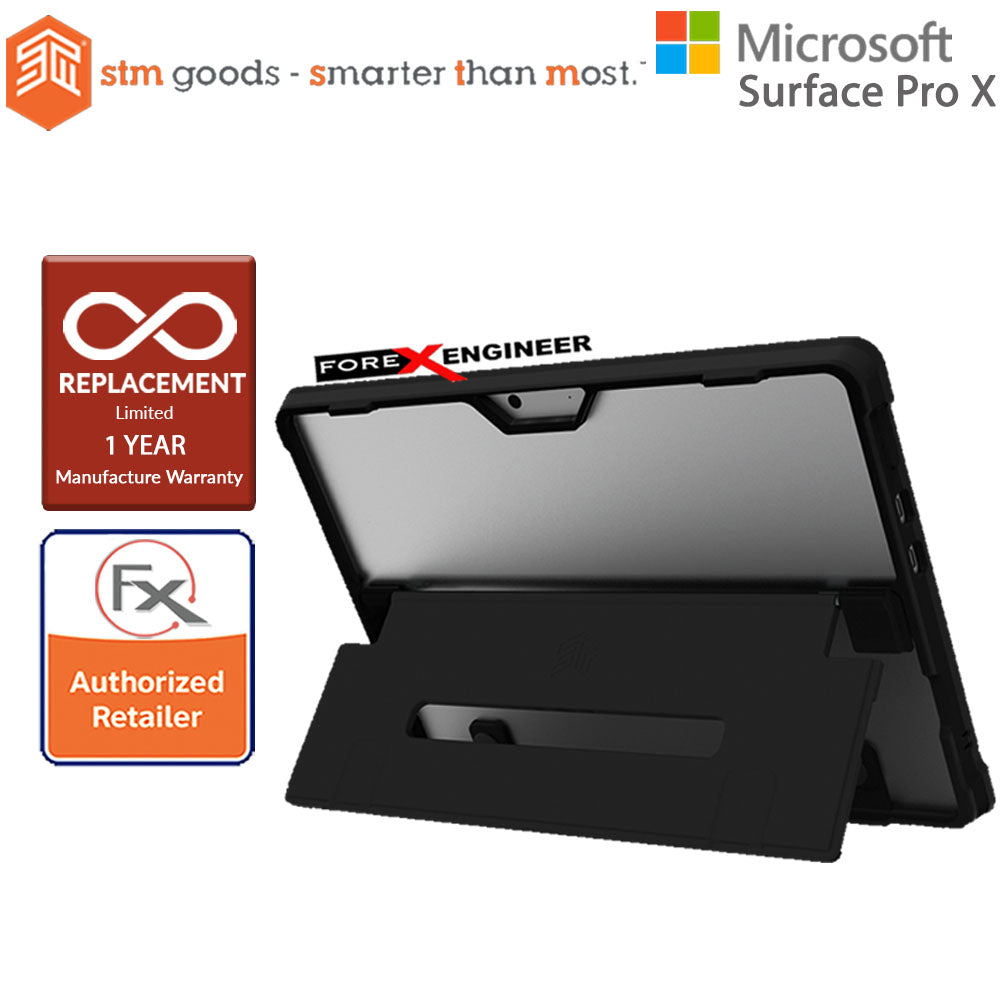 STM Dux Shell for Microsoft Surface Pro X ( Black ) ( Barcode : 765951764622)