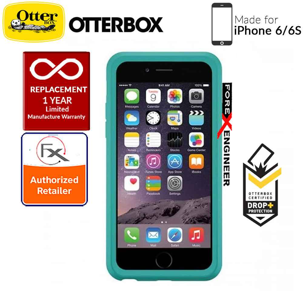 OtterBox Symmetry Series for iPhone 6s - 6 - Aqua Dot II - Forexengineer-malaysia
