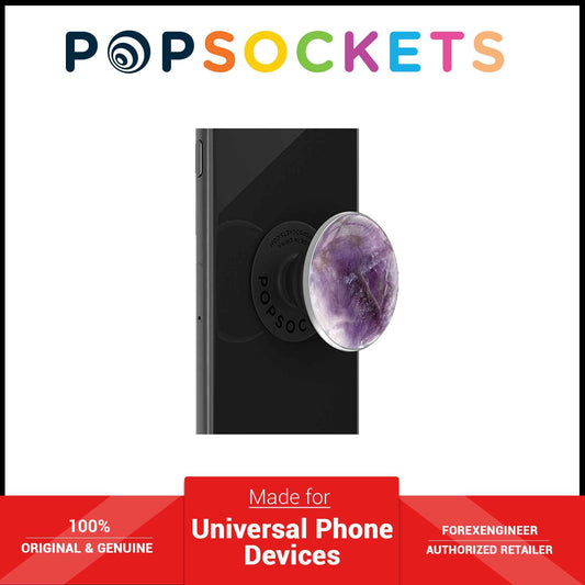 PopSockets Swappable Luxe - Genuine Amethyst (Barcode: 842978158655 )