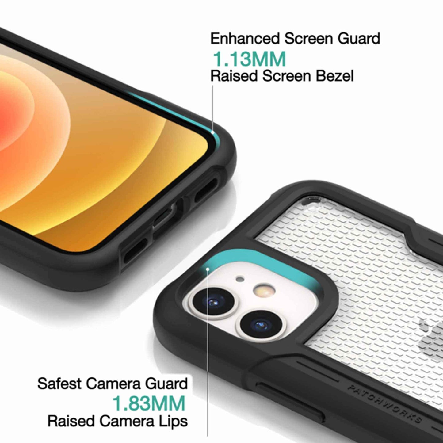 PATCHWORKS Solid for iPhone 13 Pro 6.1" 5G - Black (Barcode: 8809744958972 )