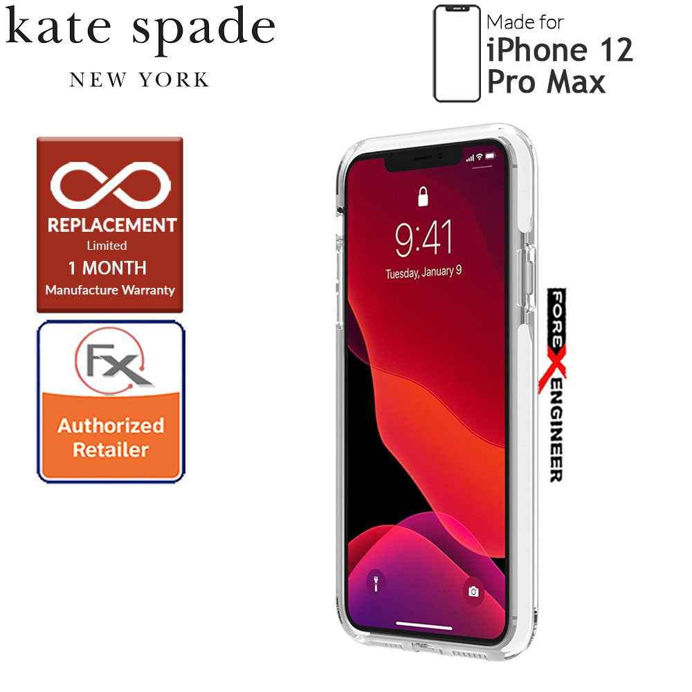Kate Spade Protective Hardshell for iPhone 12 Pro Max 5G 6.7" - Daisy Iridescent ( Barcode: 191058121028 )