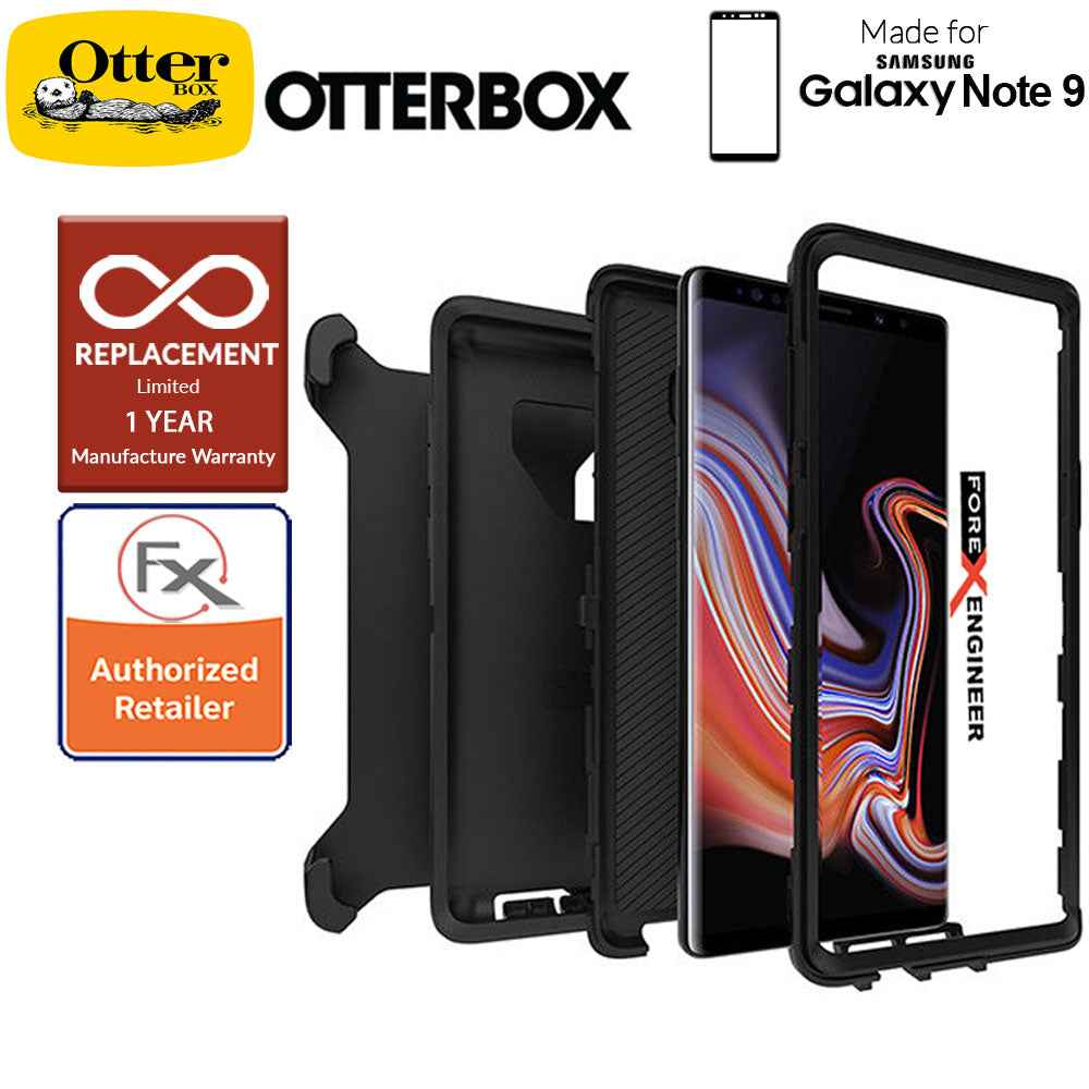Otterbox Defender for Samsung Galaxy Note 9 - Black Color ( Barcode: 660543462163 )