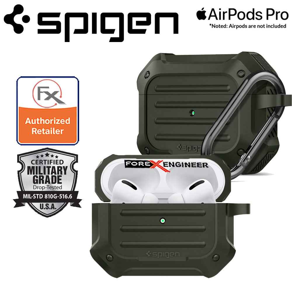 Spigen Tough Armor Case for Airpods Pro -  Military Green Color