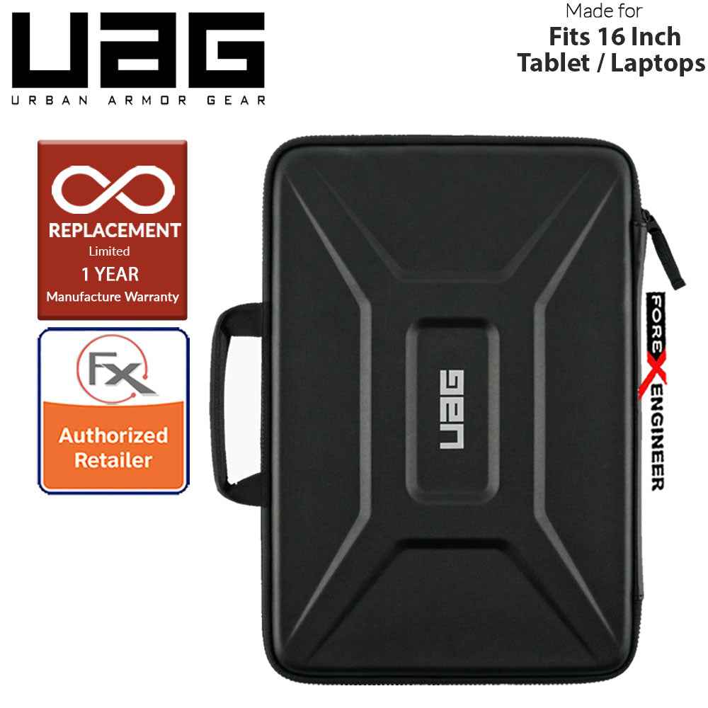 UAG Large Sleeve with Handle for Laptop 15" - 16" - 15 - 16 inch - Black Color ( Barcode : 812451034158 )