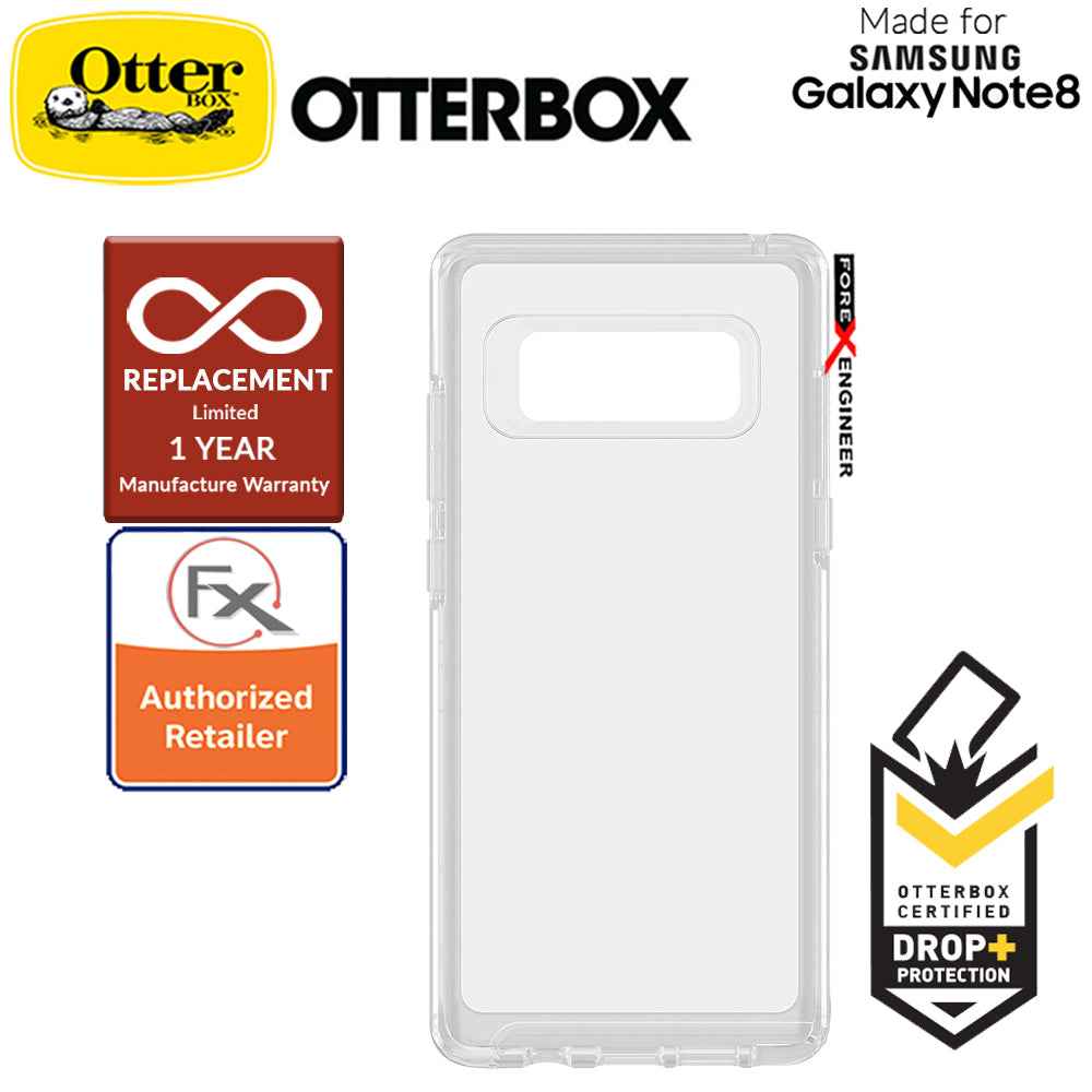 OtterBox Symmetry Clear Series for Samsung Galaxy Note 8 - Clear - Forexengineer-malaysia