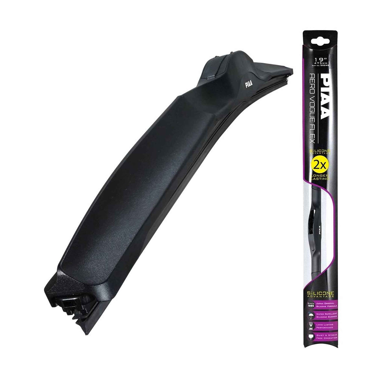 PIAA AERO VOGUE FLEX Car Wiper ( 22" ) - Black (Barcode: 4960311050988 )