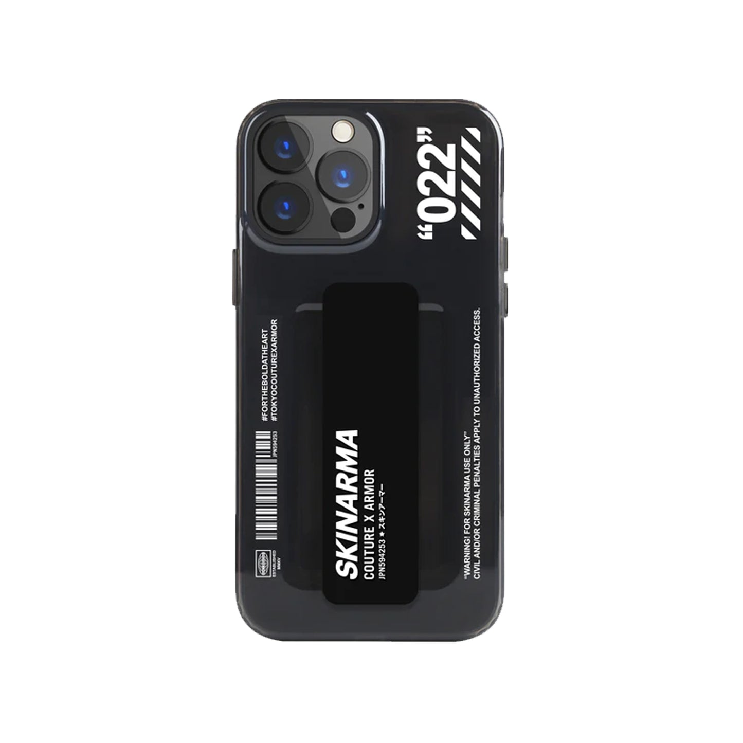 SKINARMA Kaze Case for iPhone 13 Pro 6.1" 5G - Black (Barcode: 6972926575037 ) - Forexengineer -Malaysia- 6972926575037