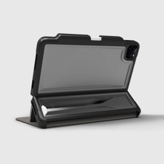 STM Dux Shell Magic Folio for iPad Pro 12.9" ( 5th - 4th - 3rd Gen ) ( 2021 - 2018 ) AP - Black (Barcode: 810046110591 ) - Forexengineer-malaysia