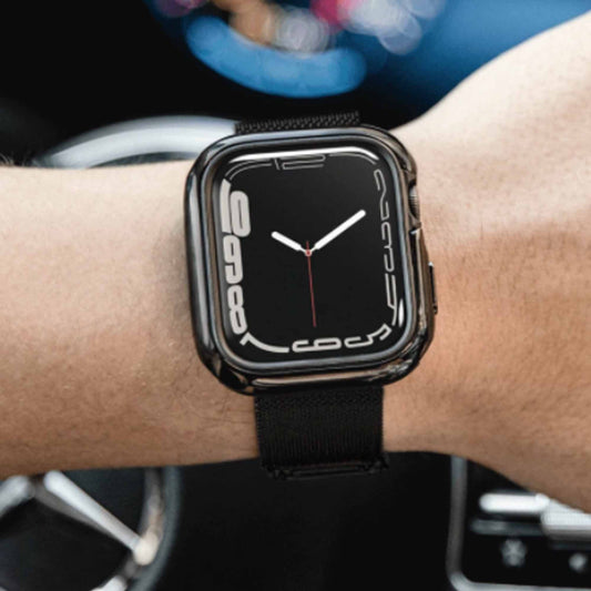 SwitchEasy Odyssey Glossy Edition Case for Apple Watch Series 7 (45mm) - Flash Silver (Barcode: 4895241104831 ) - Forexengineer -Malaysia- 4895241104831