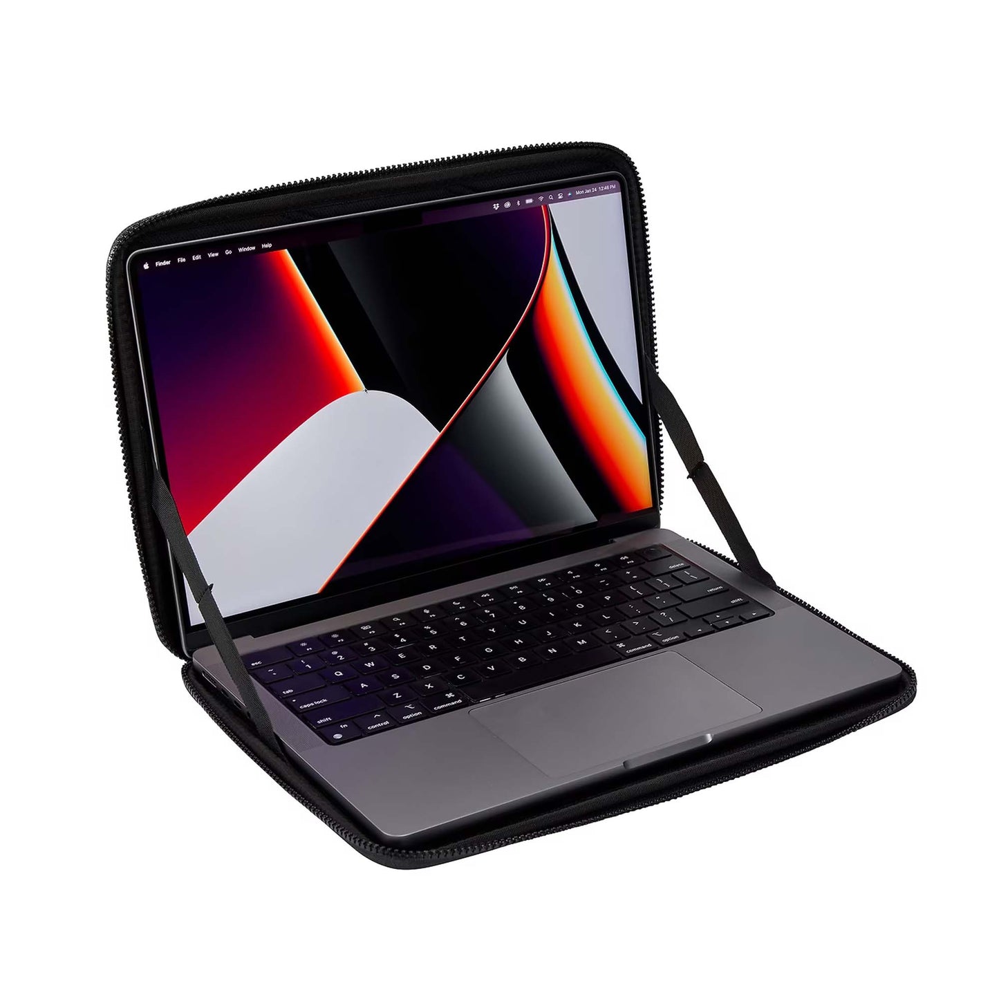 Thule Gauntlet Sleeve 4.0 for MacBook Pro 13" - 14" , MacBook Air and Laptops - Black (Barcode: 0085854254113 ) - Forexengineer -Malaysia- 0085854254113
