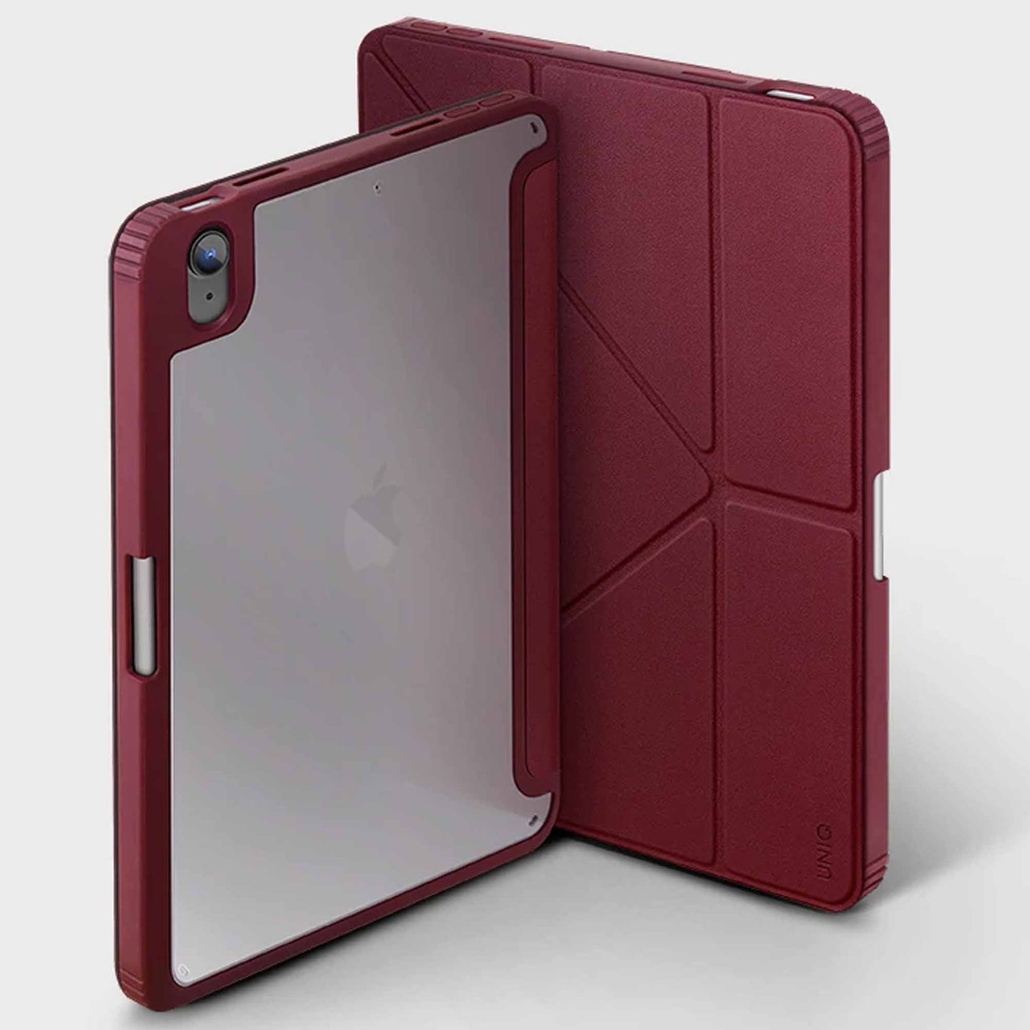 UNIQ Moven Case for iPad Mini 7th Gen ( 2024 ) / iPad Mini 6th Gen ( 2021 ) - Maroon (Barcode: 8886463678657 ) - Forexengineer -Malaysia- 8886463678657
