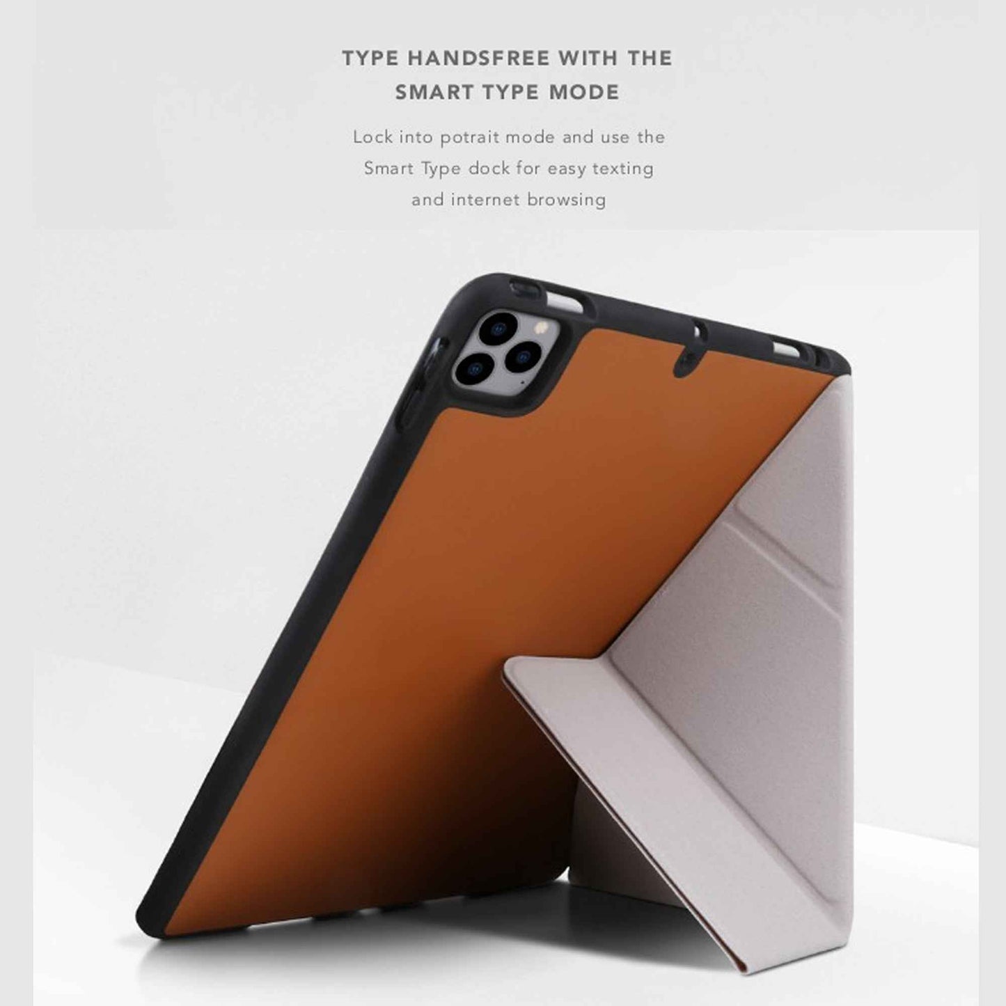 VIVA MADRID Elegante for iPad Pro 11" - Air 10.9" ( 2022 - 2018 ) M1 chip - Microfibre with Antimicrobial - Black (Barcode: 8886461238099 )