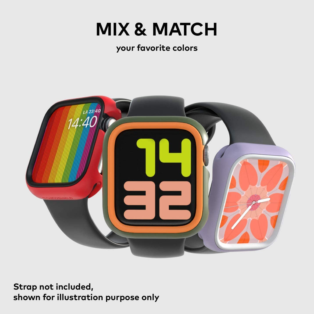 Rhinoshield CrashGuard NX for Apple Watch Series 7 ( 41mm ) - Black (Barcode: 4711203597025 ) - Forexengineer -Malaysia- 4711203597025