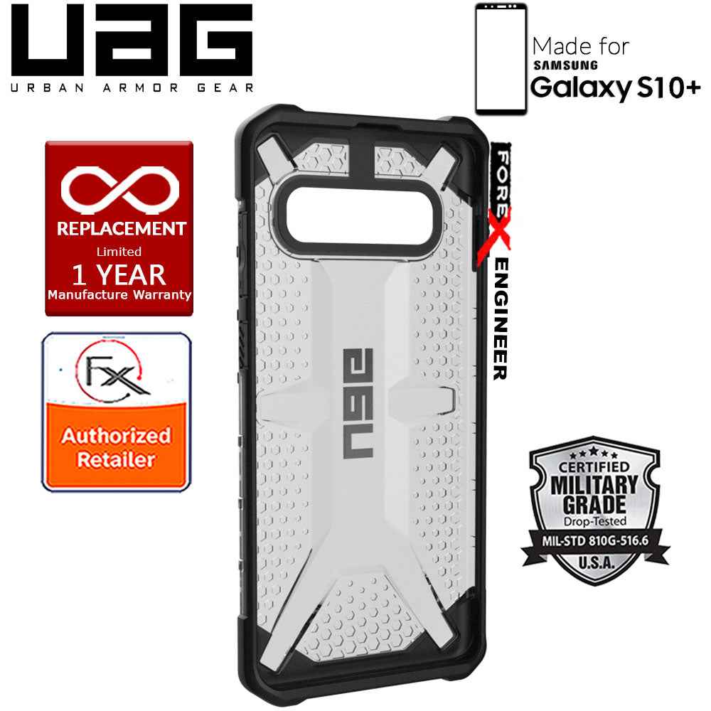 UAG Plasma for Samsung Galaxy S10+ - S10 Plus - Feather-Light Military Drop Tested - Ash - Forexengineer-malaysia