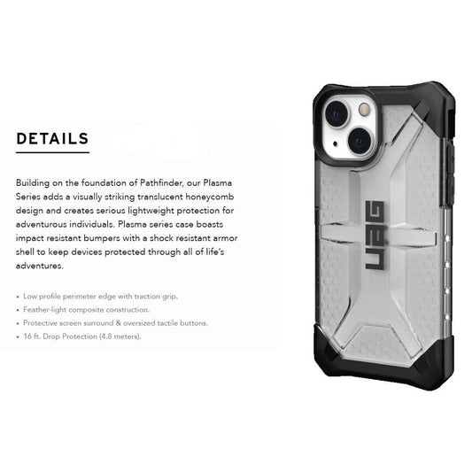 UAG Plasma for iPhone 13 Mini 5G 5.4" - Ice (Barcode: 810070362539 )