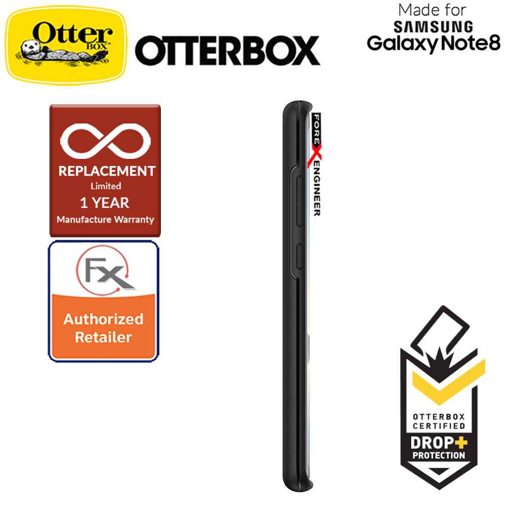 OtterBox Symmetry Series for Samsung Galaxy Note 8 - Black - Forexengineer-malaysia