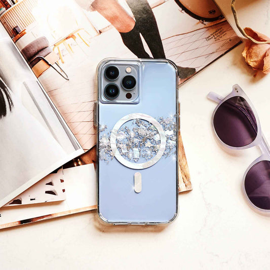 Case Mate Karat Marble for iPhone 14 Pro Max with Magsafe - A Touch of Pearl (Barcode: 840171719970 )