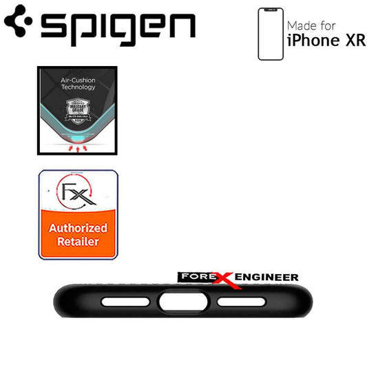 Spigen Liquid Air for iPhone XR - Matte Black - Forexengineer-malaysia