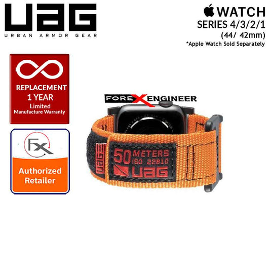 UAG Active Strap for Apple Watch Ultra 2/1 & all previous versions, High Strength Nylon Weave - Forexengineer-malaysia