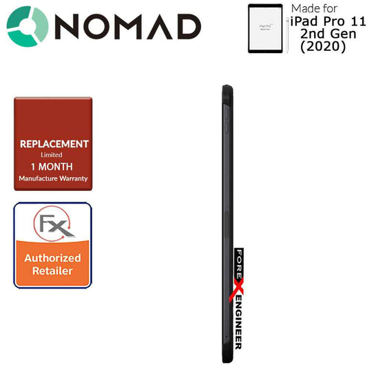 Nomad Rugged Case for iPad Pro 11 inch - 11" 2nd Gen ( 2020 ) ( Dark Grey ) ( Barcode : 856500019260 )