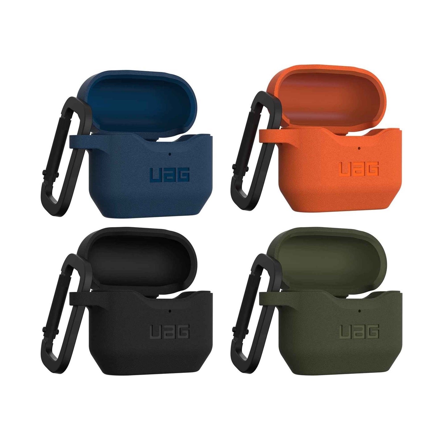 UAG Std Silicone V2 Case for Airpods 3rd Gen ( 2021 ) - Orange (Barcode: 812451039948 )
