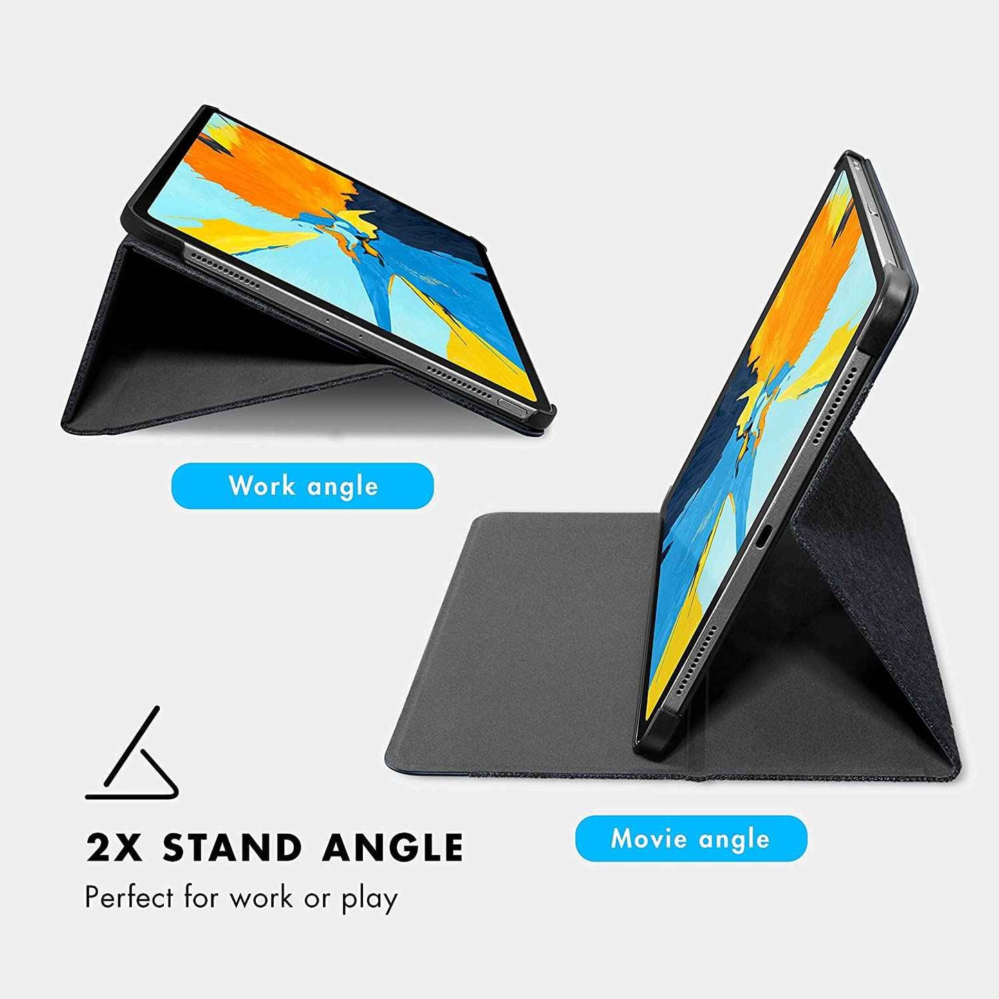 Laut Inflight Folio for iPad Pro 12.9" 3rd - 4th Gen (2018 - 2020) - Black ( Barcode : 4895206916813 )