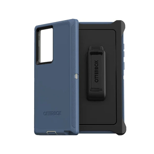 Otterbox Defender Series Case for Samsung Galaxy S22 Ultra - Fort Blue (Barcode: 840104295236 ) - Forexengineer -Malaysia- 840104295236