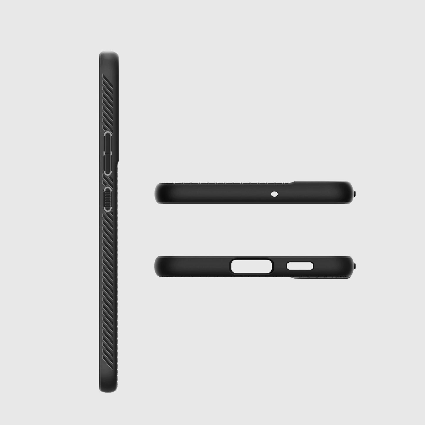 Spigen Liquid Air Case for Samsung Galaxy S22 Plus - Matte Black (Barcode: 8809811855791 ) - Forexengineer -Malaysia- 8809811855791