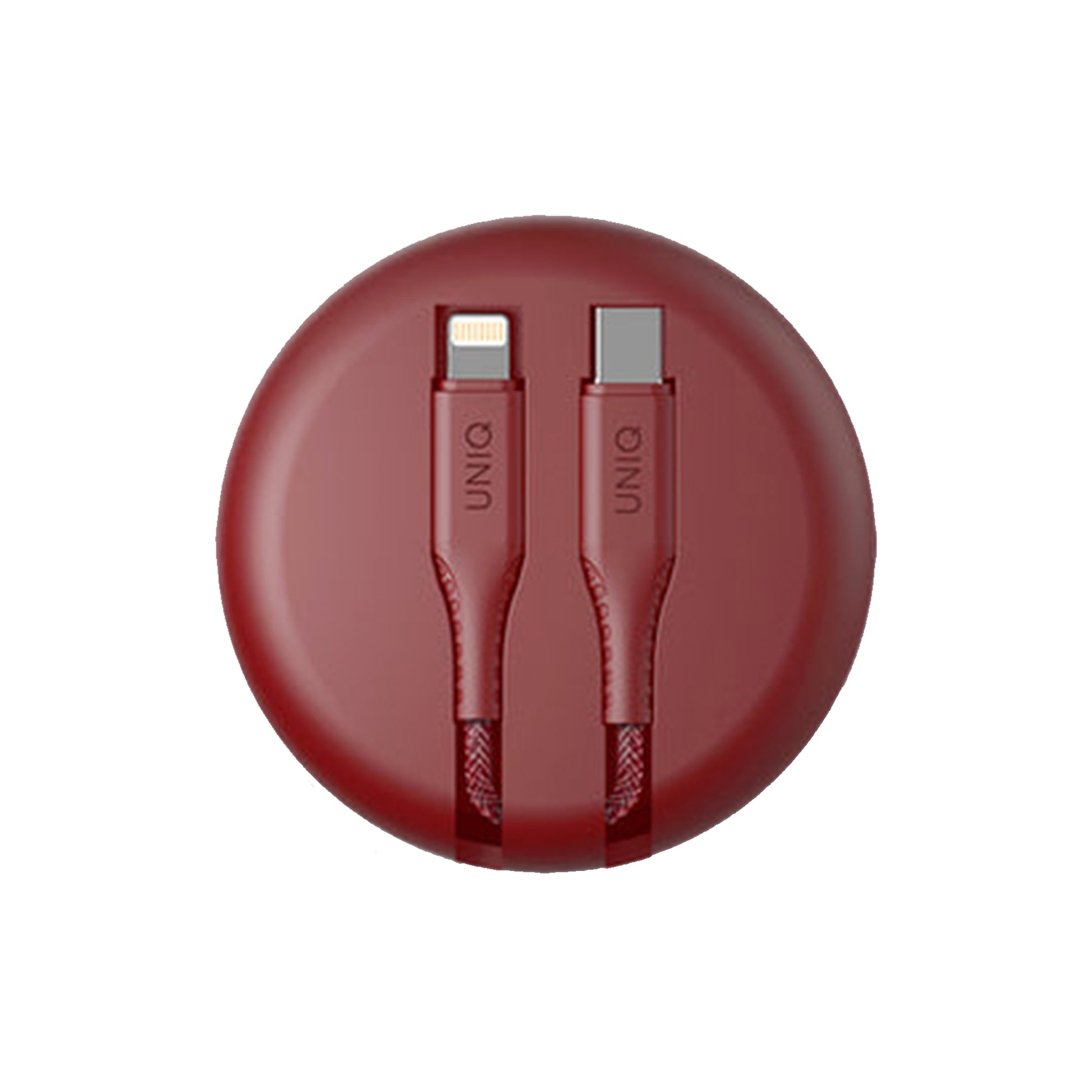 Uniq Halo Smart Cable Organiser ( USB-C to Lightning ) - Blue (Barcode: 8886463666005 ) - Forexengineer -Malaysia- 8886463666005