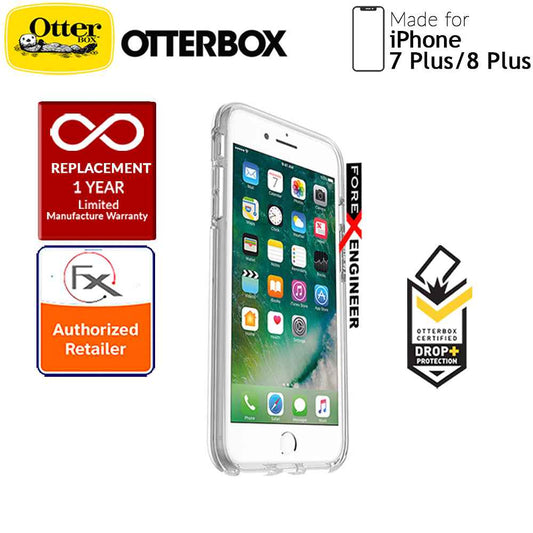 OtterBox Symmetry Clear Series for iPhone 8 Plus - 7 Plus - Clear - Forexengineer-malaysia