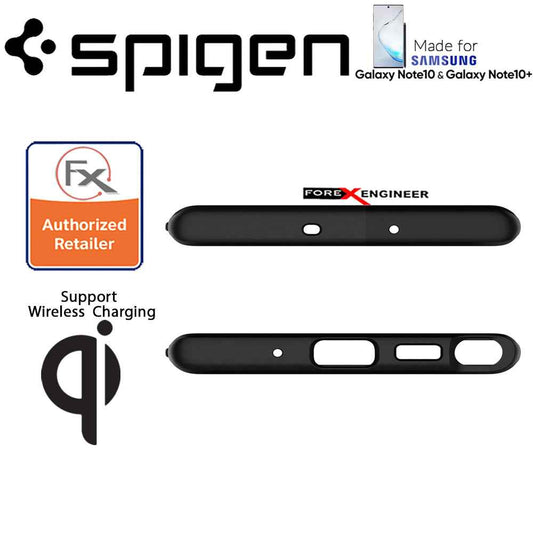 Spigen Rugged Armor for Samsung Galaxy Note 10+ - Note 10 Plus - Matte Black - Forexengineer-malaysia