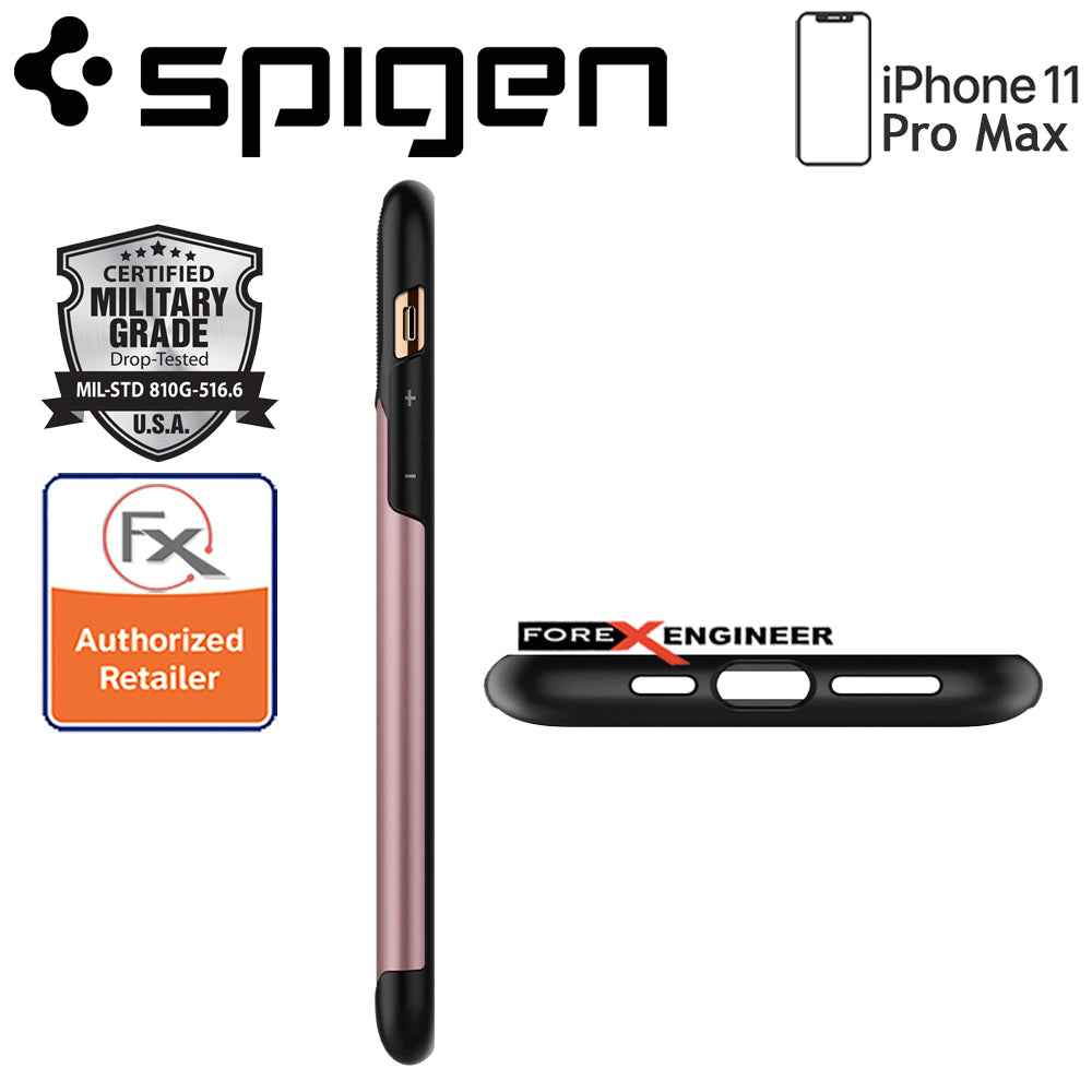 Spigen Slim Armor for iPhone 11 Pro Max (Rose Gold) - Forexengineer-malaysia
