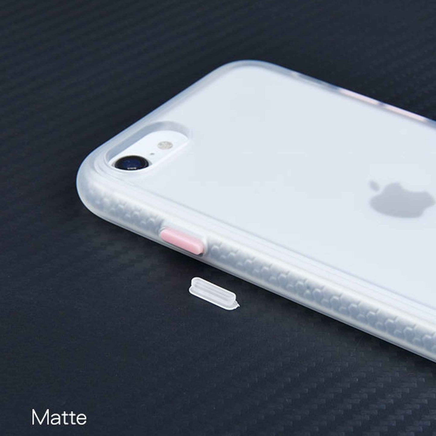 Hoda Rough Military Case for iPhone SE ( 2022 - 2020 ) compatible with iPhone 7 - 8 - Matte ( Barcode : 4713381516850 )