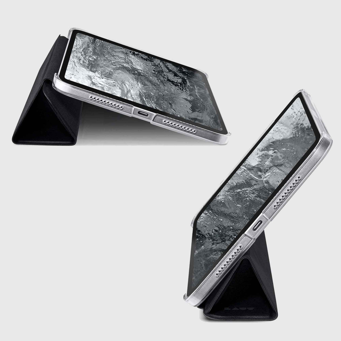 Laut Huex Folio Case for iPad Mini 7th Gen ( 2024 ) / iPad Mini 6th Gen ( 2021 ) - Black (Barcode: 4895206927918 )