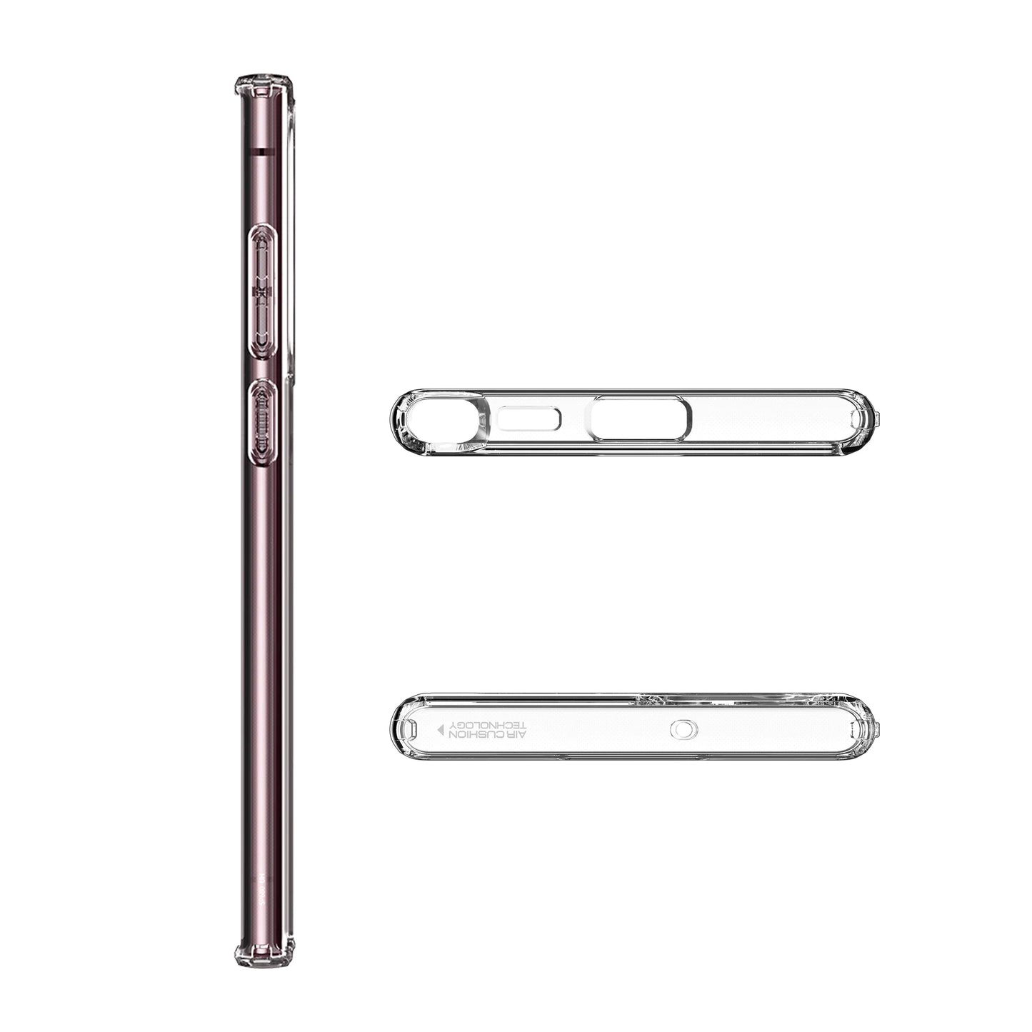 Spigen Ultra Hybrid Case for Samsung Galaxy S22 Plus - Crystal Clear (Barcode: 8809811855807 ) - Forexengineer -Malaysia- 8809811855807