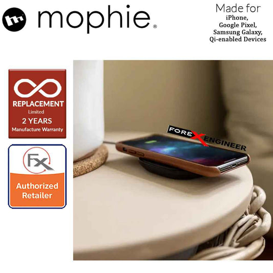 Mophie Wireless Charging Pad ( Fabric ) - 10W compact charging pad for Qi-enabled devices ( Barcode : 848467096613 )