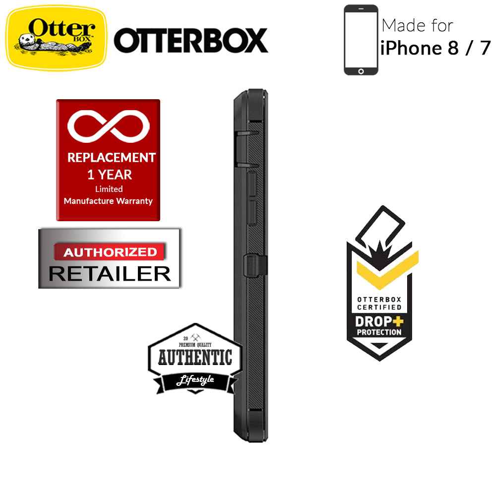 OtterBox Defender Series for iPhone 8 - 7 - Black - Forexengineer-malaysia