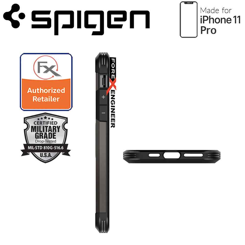 Spigen Tough Armor for iPhone 11 Pro (Gunmetal) - Forexengineer-malaysia