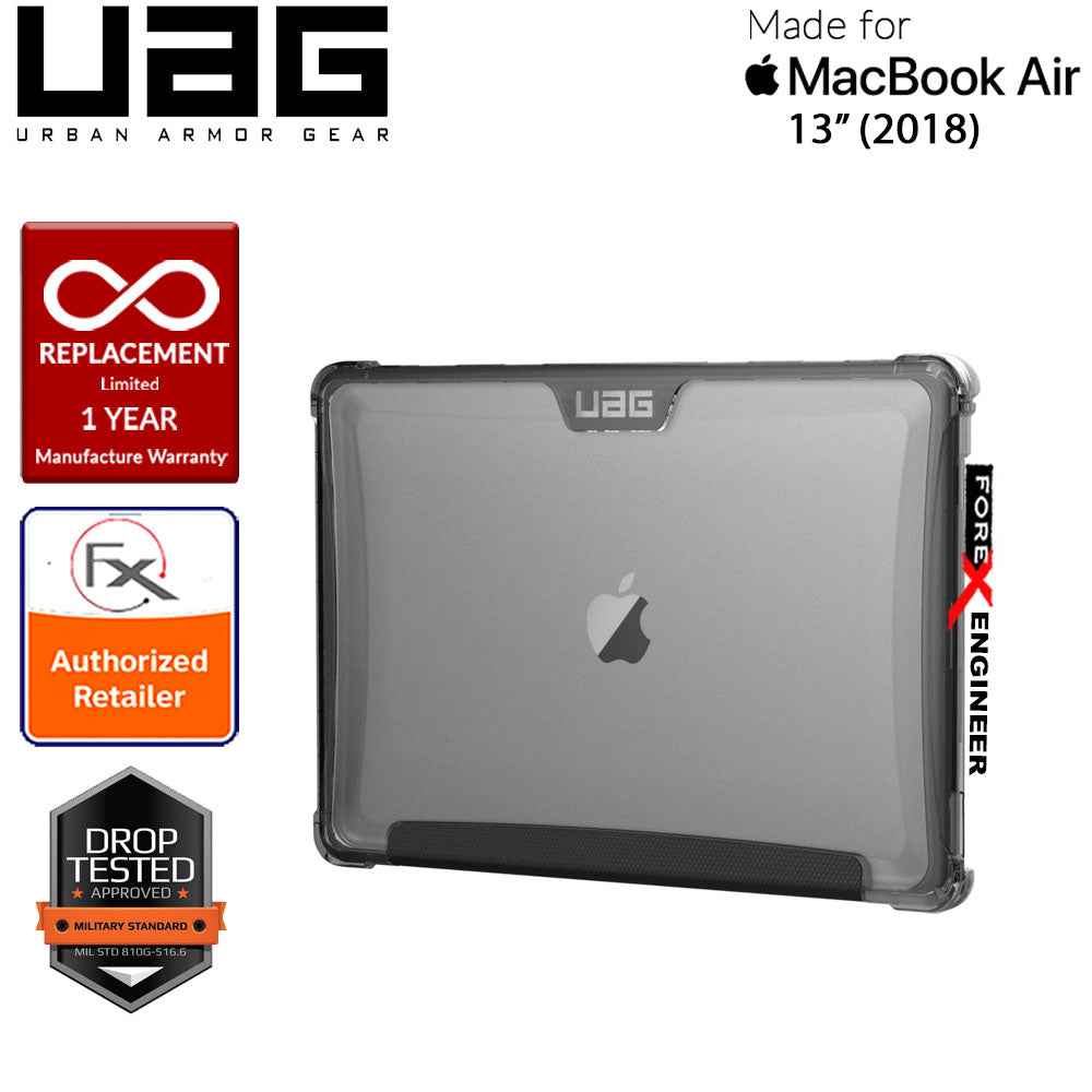 UAG Plyo for Macbook Air - M1 13” ( 2018 - 2020 ) - Feather-Light Rugged Military Drop Tested - Ice ( Barcode : 812451031676 ) - Forexengineer-malaysia