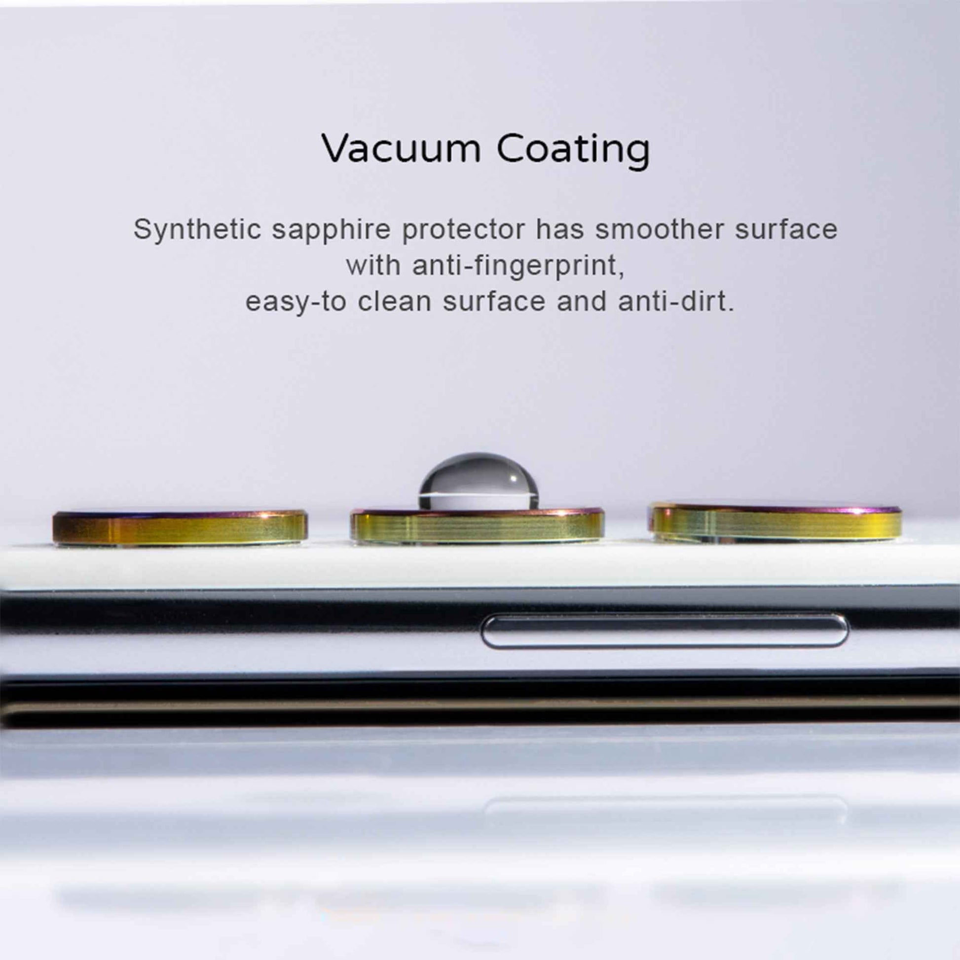 Hoda Sapphire Lens for Samsung Galaxy S22 Ultra - Flamed Titanium (Barcode: 4711163544181 )