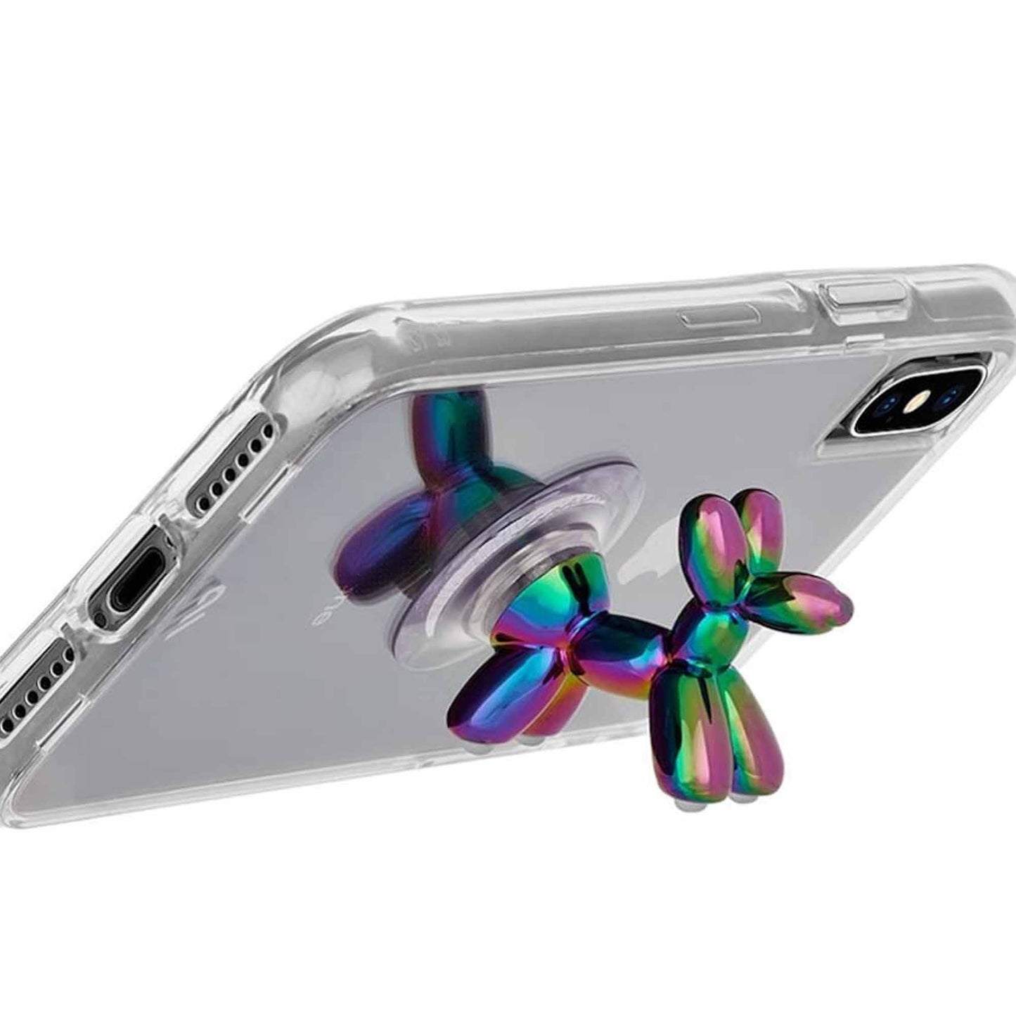 Case-Mate Stand Ups Ballon Dog - Phone Holder - Iridescent (Barcode: 846127178365 ) - Forexengineer -Malaysia- 846127178365