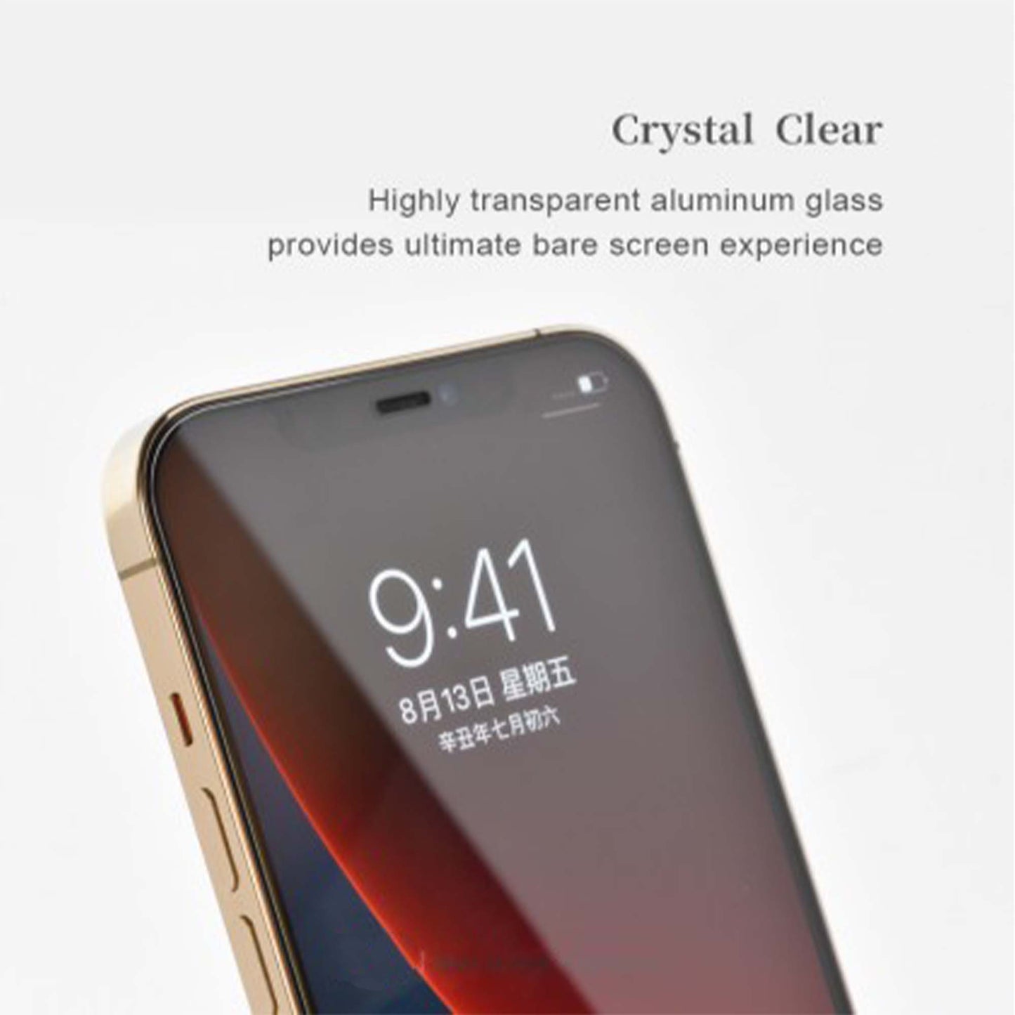 Hoda Tempered Glass for iPhone 14 Pro Max ( 2.5D 0.33mm Full Coverage ) - Clear (Barcode: 4711103545751 ) - Forexengineer -Malaysia- 4711103545751