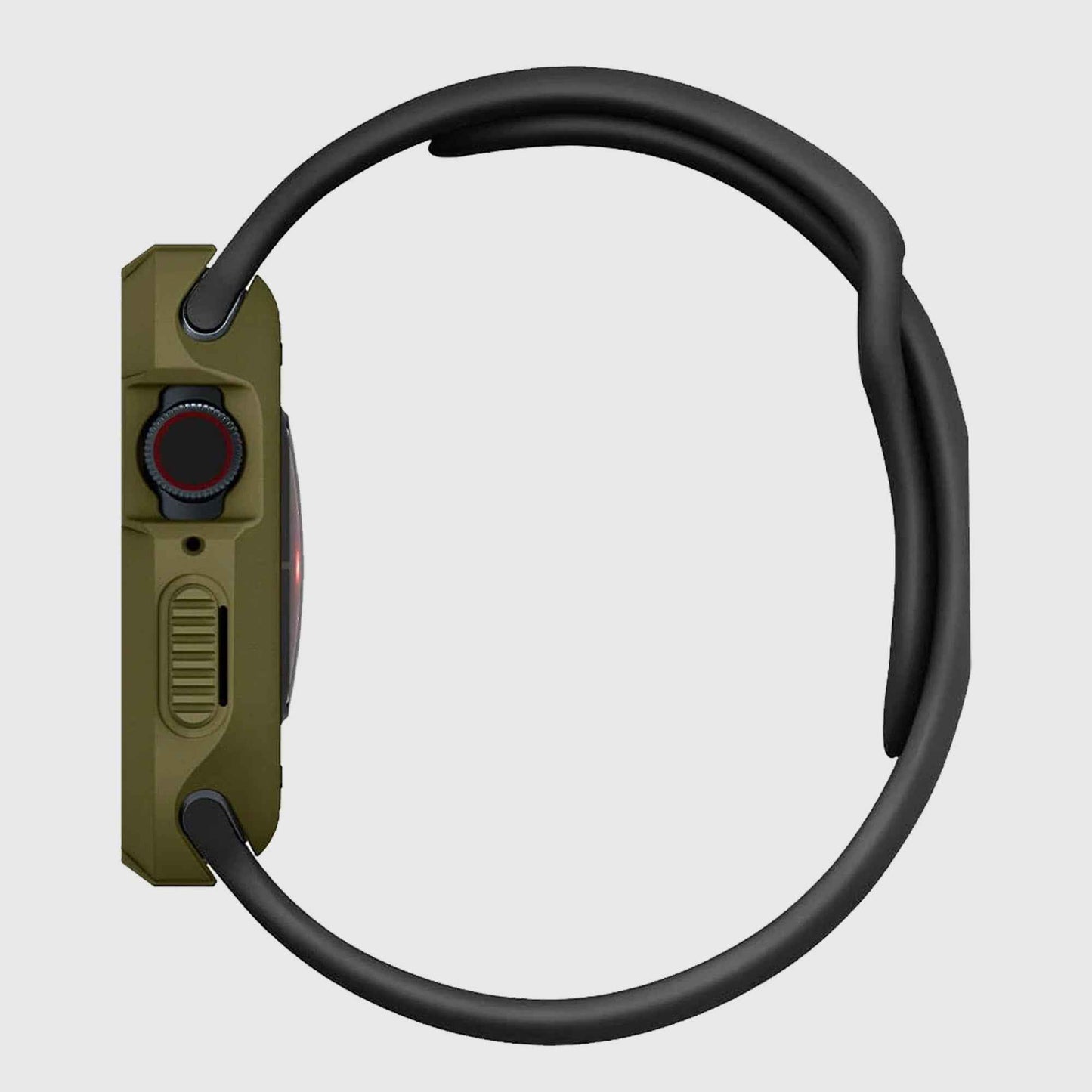 Spigen Rugged Armor for Apple Watch Series 7 - SE - 6 - 5 - 4 ( 45mm - 44mm ) Protection Case - Rose Gold - Forexengineer-malaysia