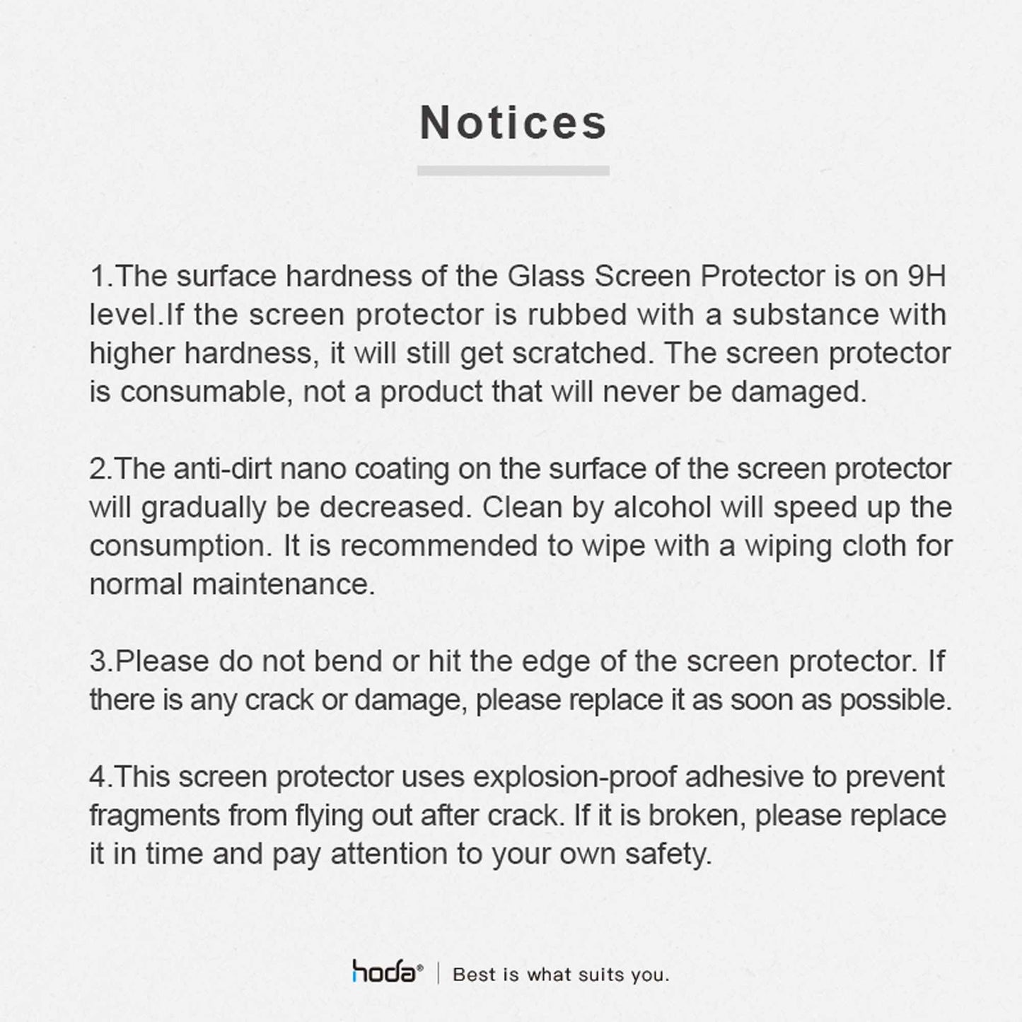 Hoda Gaming Anti-Glare for iPhone 14 Pro Max Tempered Glass (Dust Free Helper Included) - Matte ( Barcode: 4711103545577 )