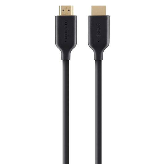 BELKIN High Speed HDMI Cable with Ethernet and 4K Supported ( 1 Meter ) - HDMI-to-HDMI - Black (Barcode: 745883713059 ) - Forexengineer-malaysia