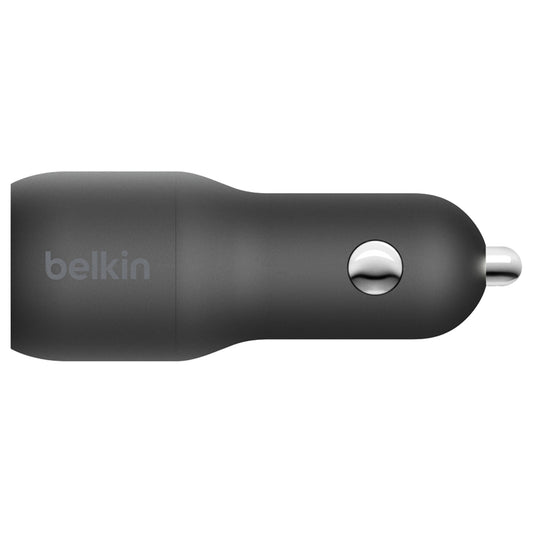 Belkin BOOST↑CHARGE™ USB-C + USB-A Car Charger 32W - Black (Barcode: 745883816712 ) - Forexengineer-malaysia
