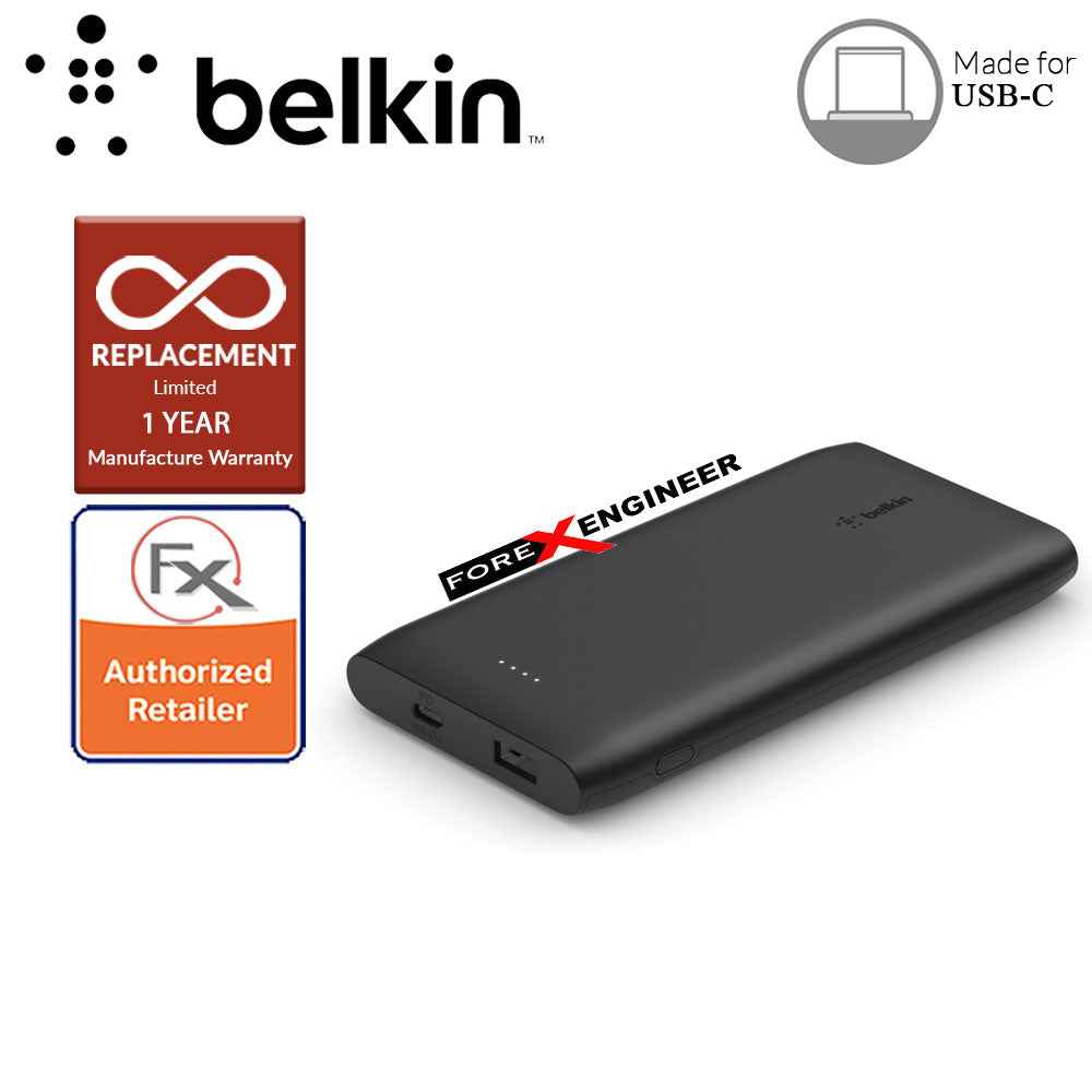 Belkin BOOST↑CHARGE™ USB-C PD Power Bank 10K + USB-C Cable - Black ( Barcode : 745883797295 )