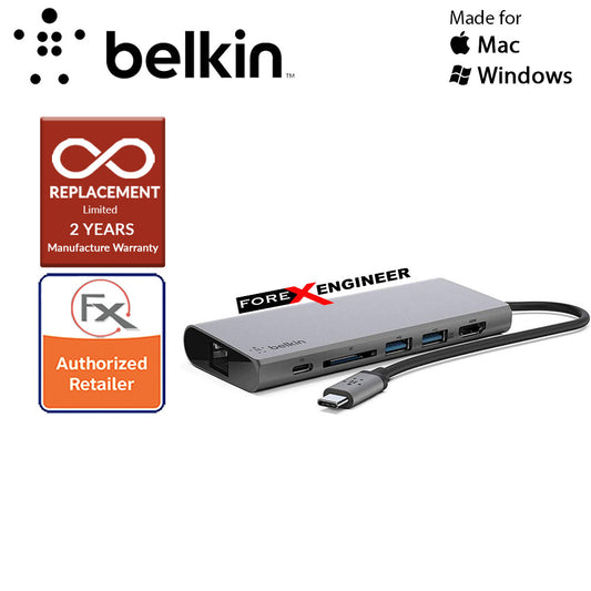 Belkin USB-C™ Multimedia Hub - Multiple Ports for USB-C Devices (Barcode : 745883708673 )